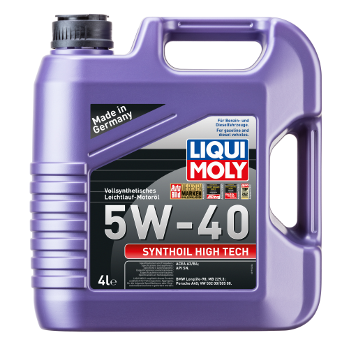Синтетическое моторное масло Synthoil High Tech 5W-40 - 4 л Синтетическое моторное масло Synthoil High Tech 5W-40 - 4 л