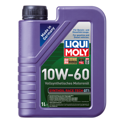 Синтетическое моторное масло Synthoil Race Tech GT1 10W-60 - 1 л Синтетическое моторное масло Synthoil Race Tech GT1 10W-60 - 1 л